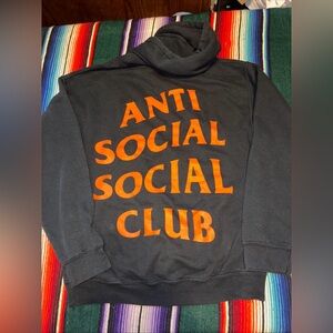 Anti Social Social Club x Undefeated Hoodie Black Men’s Medium